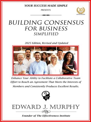 cover image of Building Consensus for Business Simplified